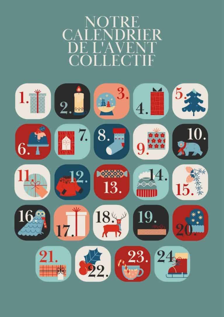 Lire la suite à propos de l’article Notre calendrier de l’Avent collectif